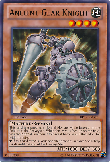 Ancient Gear Knight [BP02-EN056] Mosaic Rare on Sale