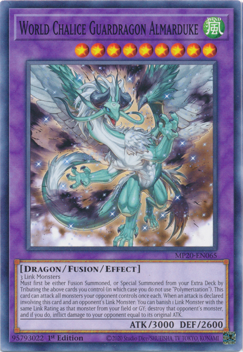 World Chalice Guardragon Almarduke [MP20-EN065] Common For Cheap