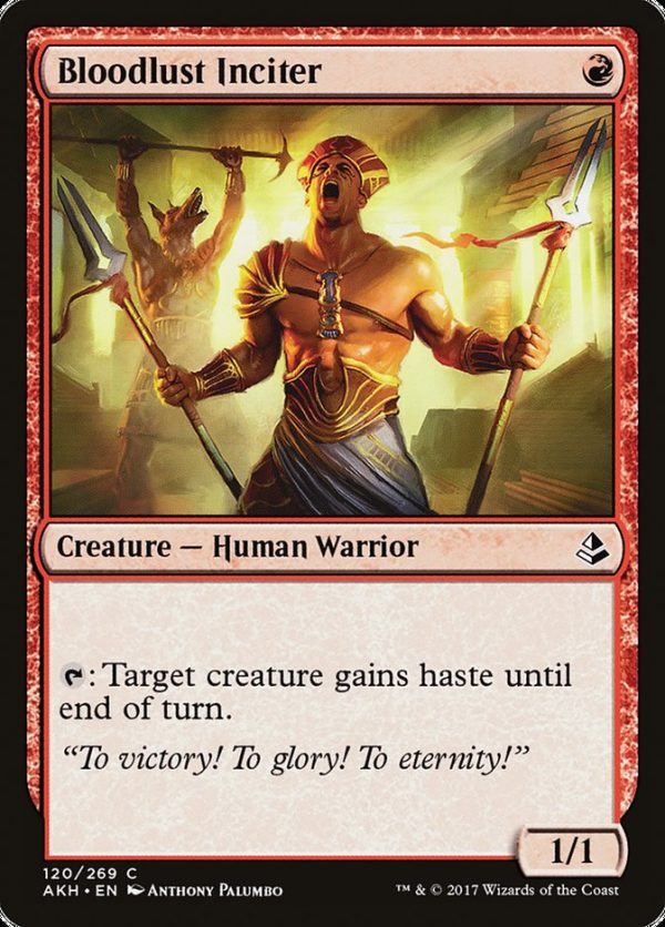 Bloodlust Inciter [Amonkhet] Discount