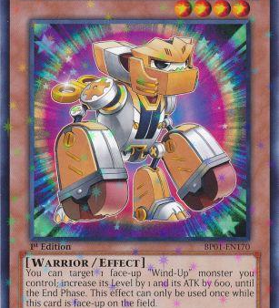 Wind-Up Warrior [BP01-EN170] Starfoil Rare Discount