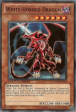 White-Horned Dragon [GLD4-EN014] Common Online