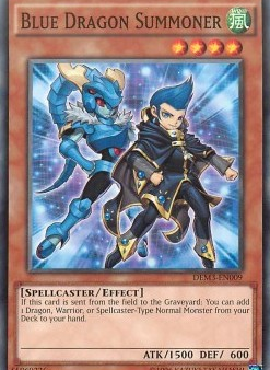 Blue Dragon Summoner [DEM3-EN009] Common Online Hot Sale