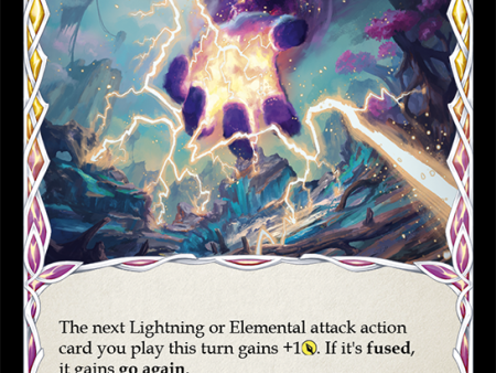 Weave Lightning (Blue) [ELE182] (Tales of Aria)  1st Edition Normal For Sale