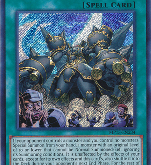 A Wild Monster Appears! [MP15-EN234] Secret Rare For Cheap