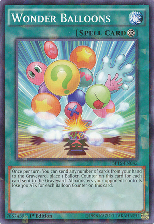 Wonder Balloons [SP15-EN042] Shatterfoil Rare Online Hot Sale