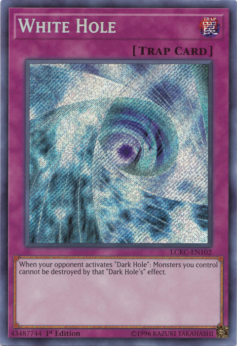 White Hole [LCKC-EN102] Secret Rare on Sale