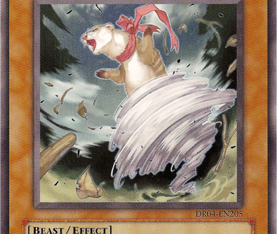 Whirlwind Weasel [DR04-EN205] Common on Sale